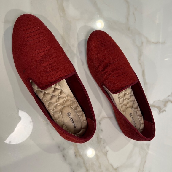 Red velvet Birdies, Size 9 - Picture 3 of 4
